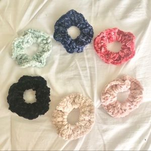 • Handmade Velvet Scrunchies - 3 for $12•
